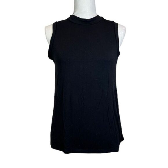 Daily Ritual Women's Black Muscle Tank Crew Neck Size XS - Picture 2 of 10